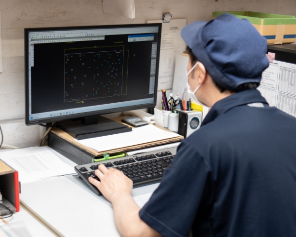 開発・設計の様子