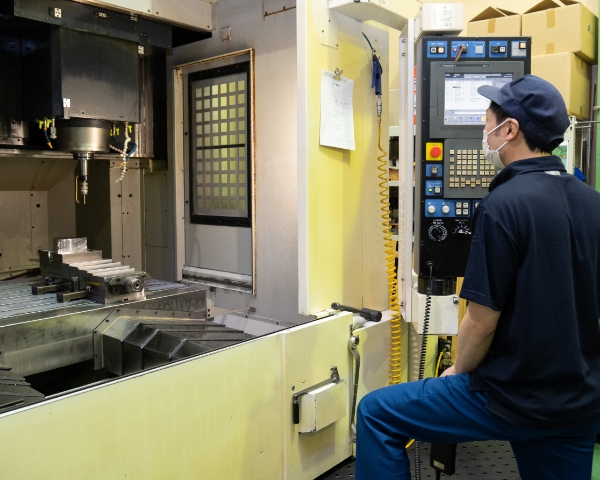 金型製造の様子